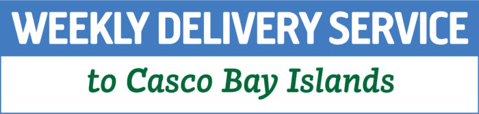 Casco Bay Island Delivery Headline